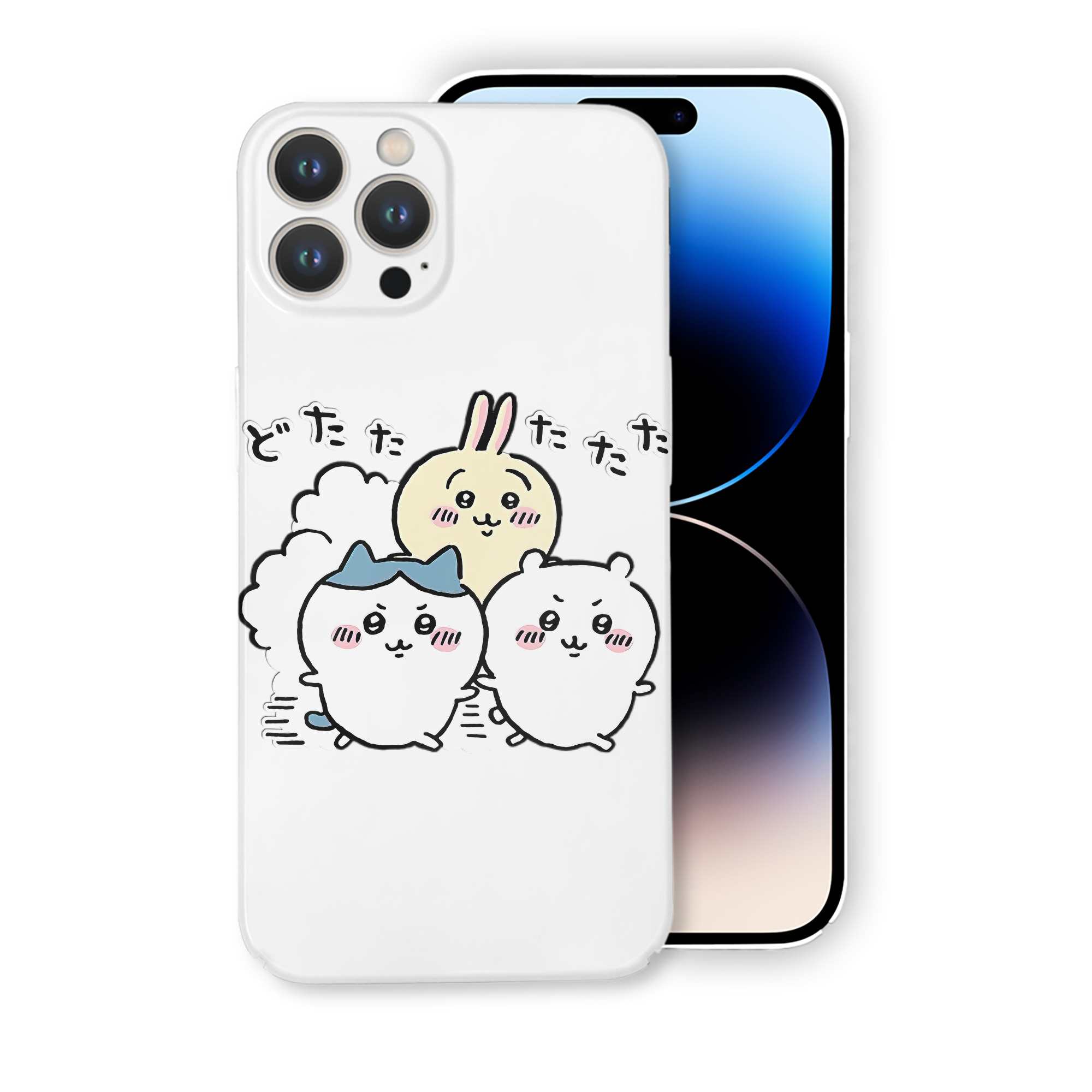 （画像用） ちいかわ ハチワレ Chii-kawa hachiware 【iPhone 14シリーズ対応】ハードケース